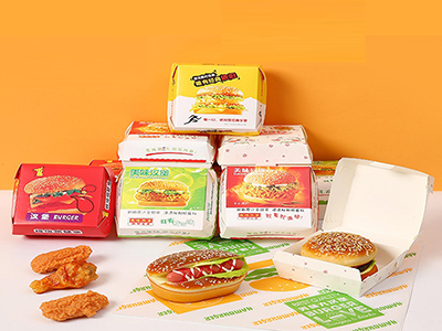 SP-45 Paper Hamburger Box