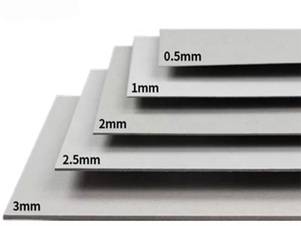 Grey cardboard