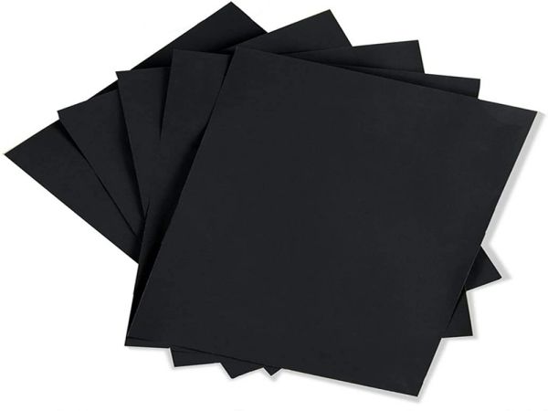 Black cardboard