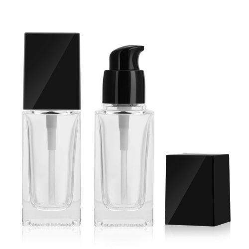 30ml Square Glass Serum Bottle