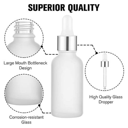 Samples of Glass Dropper Bottle