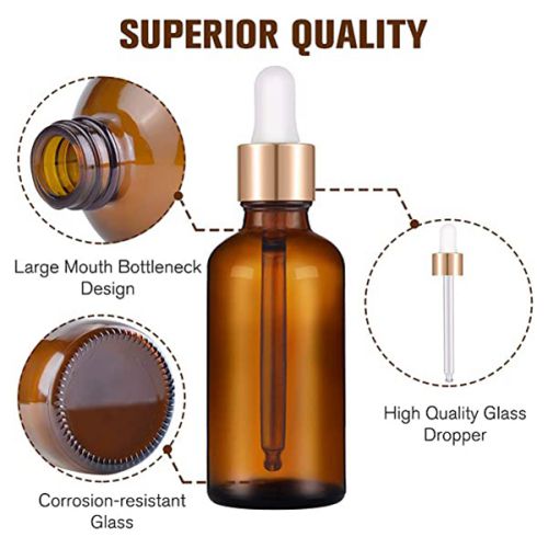 Samples of Glass Dropper Bottle