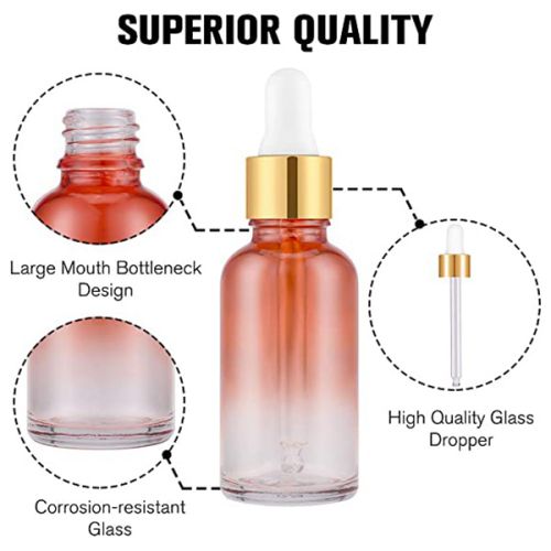 Samples of Glass Dropper Bottle