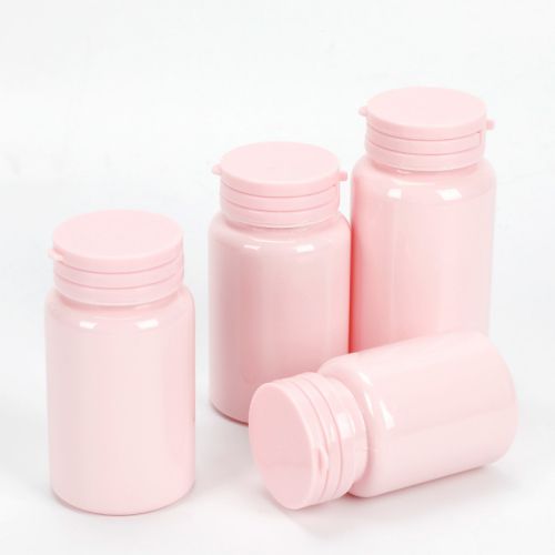 80cc 100cc 120cc 150cc Pink Vitamin Bottles