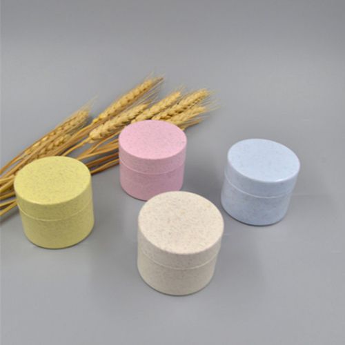 10g Eco-friendly Material Wheat Straw Cream Jar