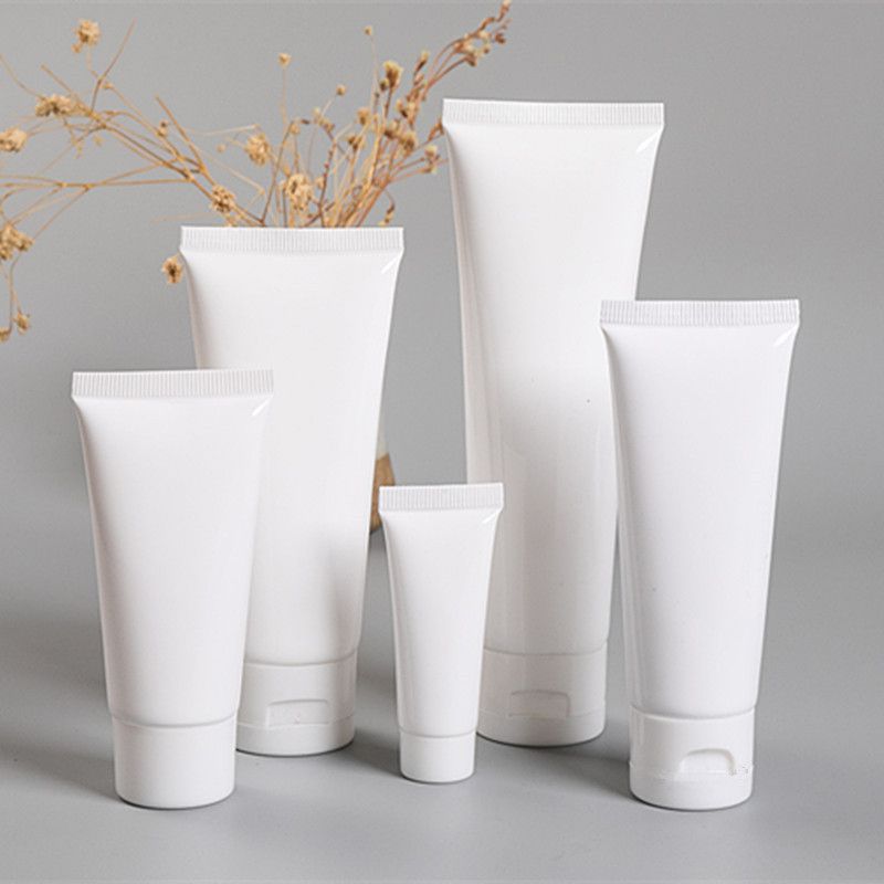Cream White Squeeze Tube