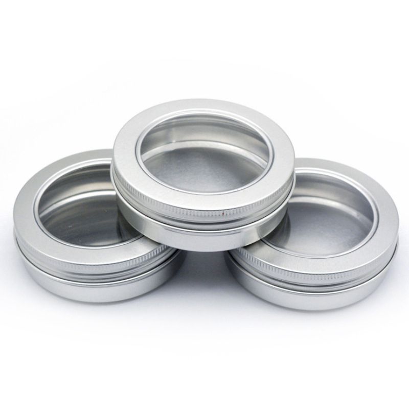 100ml Aluminum Jar with Window